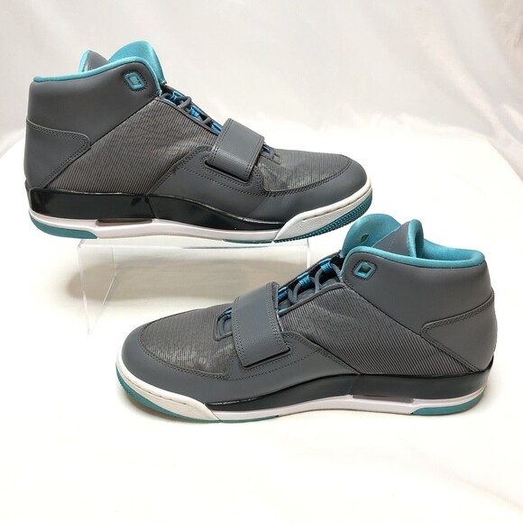 Nike Air Jordan V IV III 543 Sz 11 Shoes Flight Club Retro Blue Gray 602661-015 - Picture 10 of 12